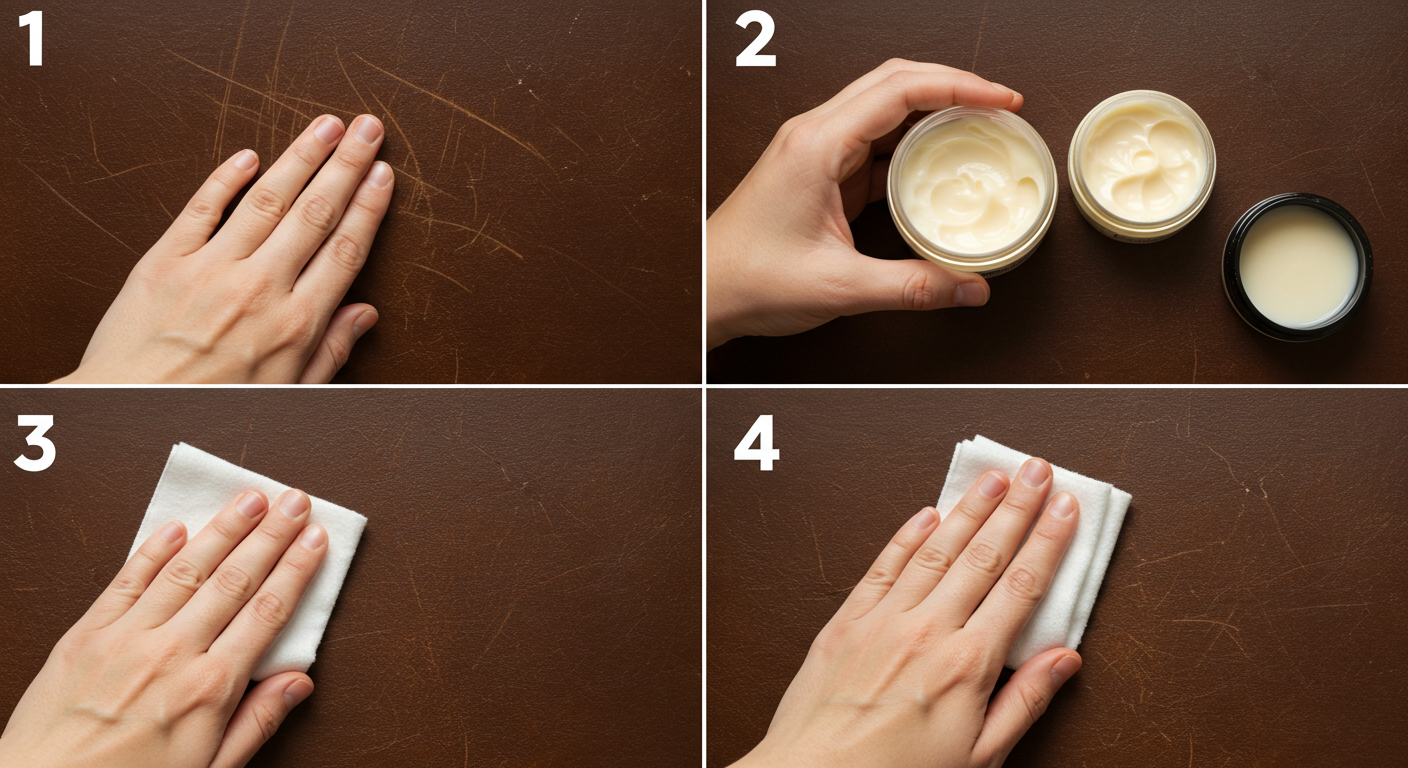 How to Get Scratches Out of Leather Easily