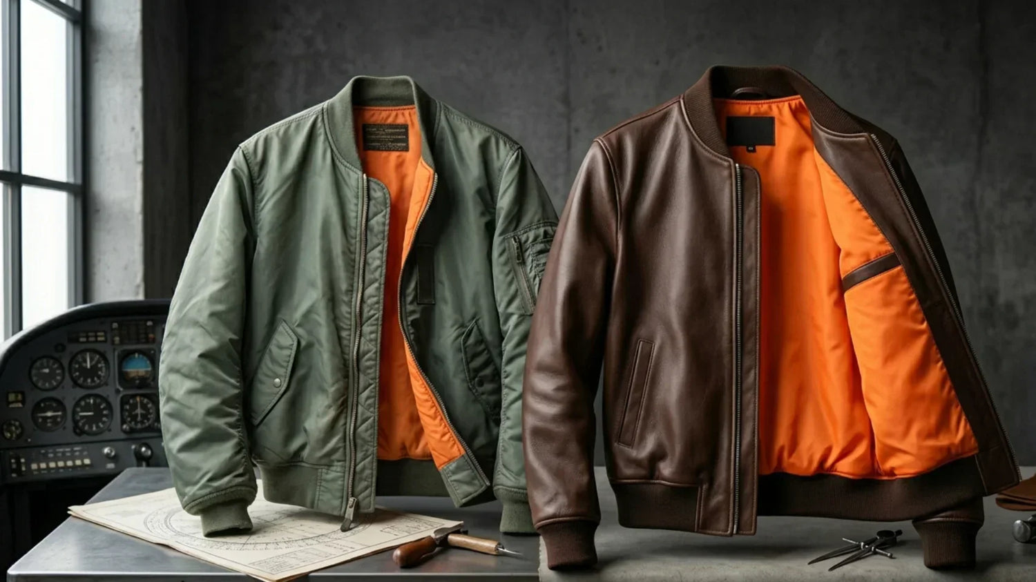 The Real Reason Bomber Jackets Have Orange Lining