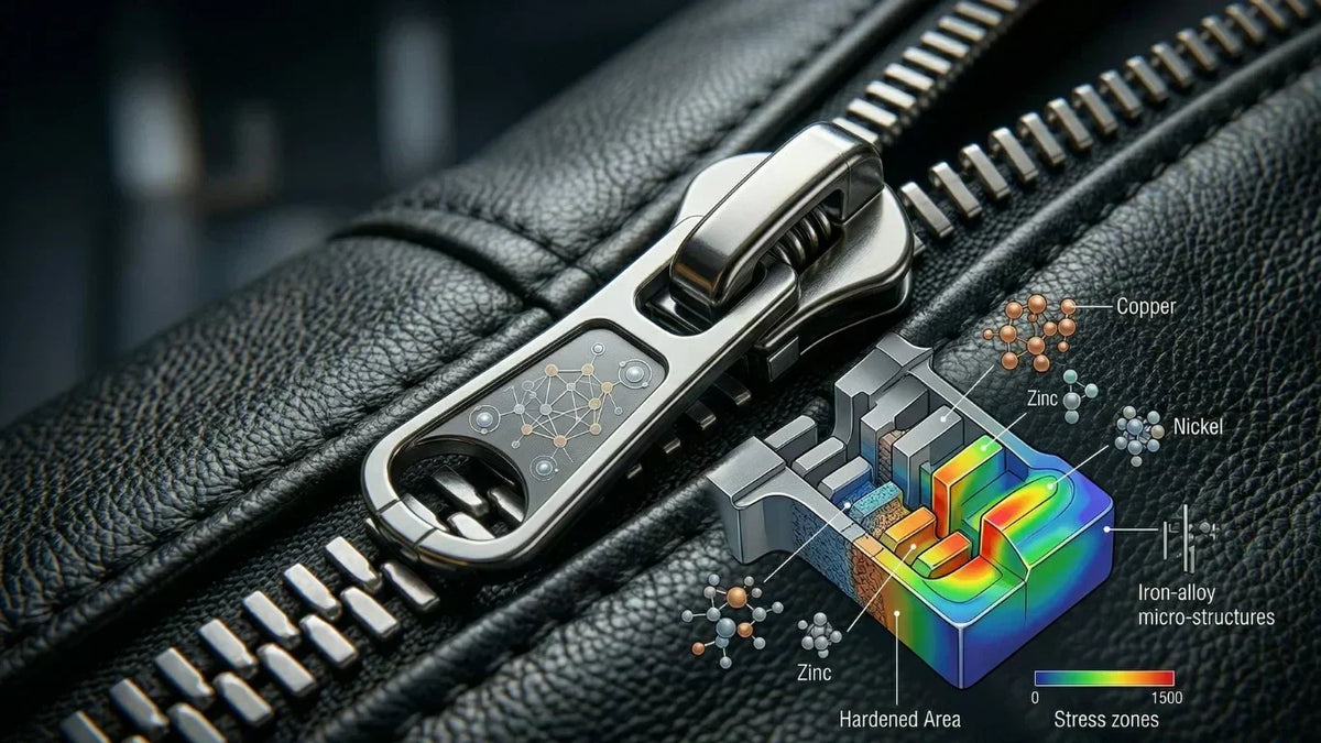 The Science of Zipper Hardware and Metal Alloys