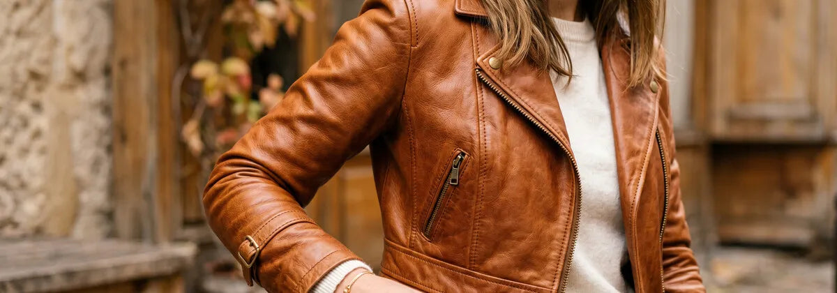 Women's Brown Leather Jackets